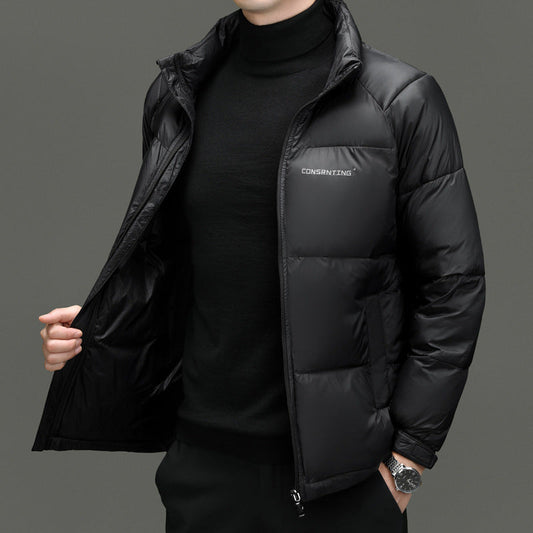Premium Super Thick Stand Collar Coat | Men's Warm Winter Outerwear