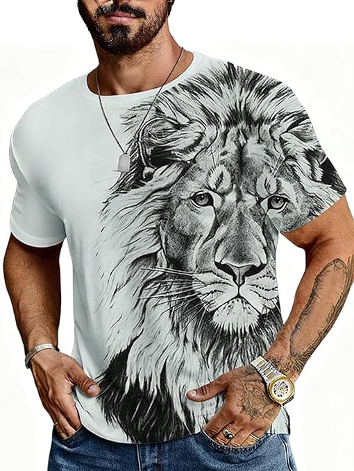 Men's Short-Sleeved Graphic T-Shirt