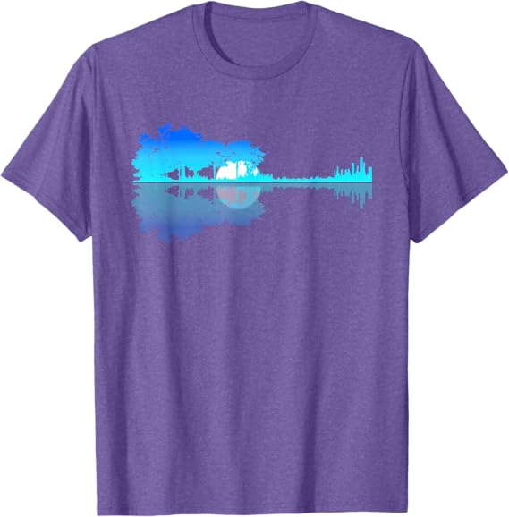 Guitar Lake Shadow Unisex T-Shirt
