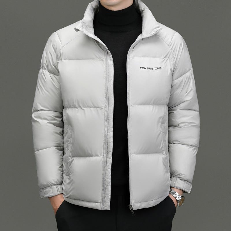 Premium Super Thick Stand Collar Coat | Men's Warm Winter Outerwear