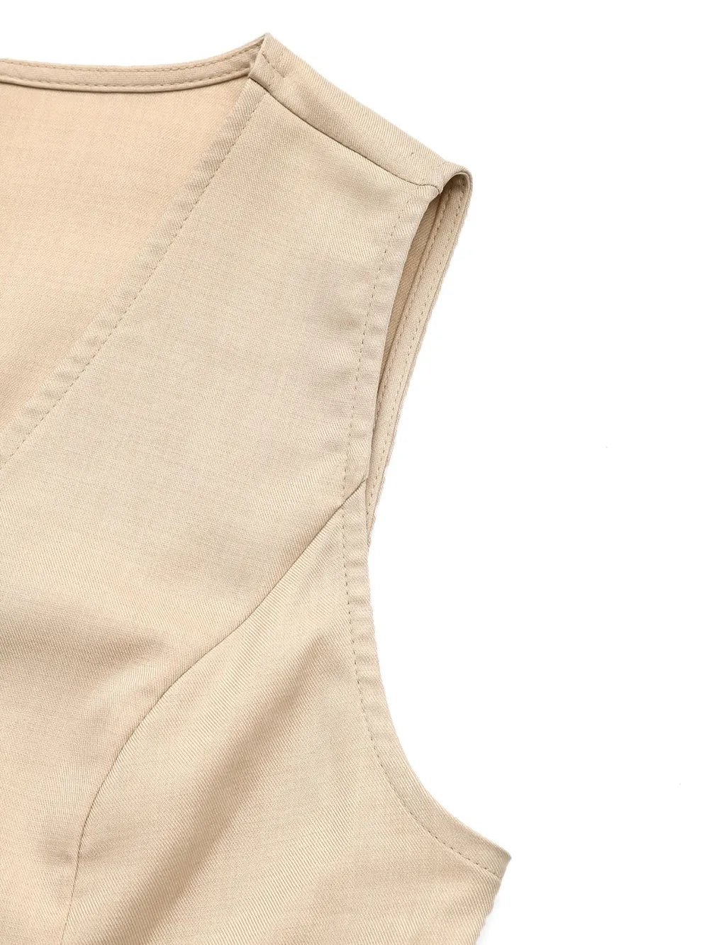 V-Neck Vest and Shorts Set
