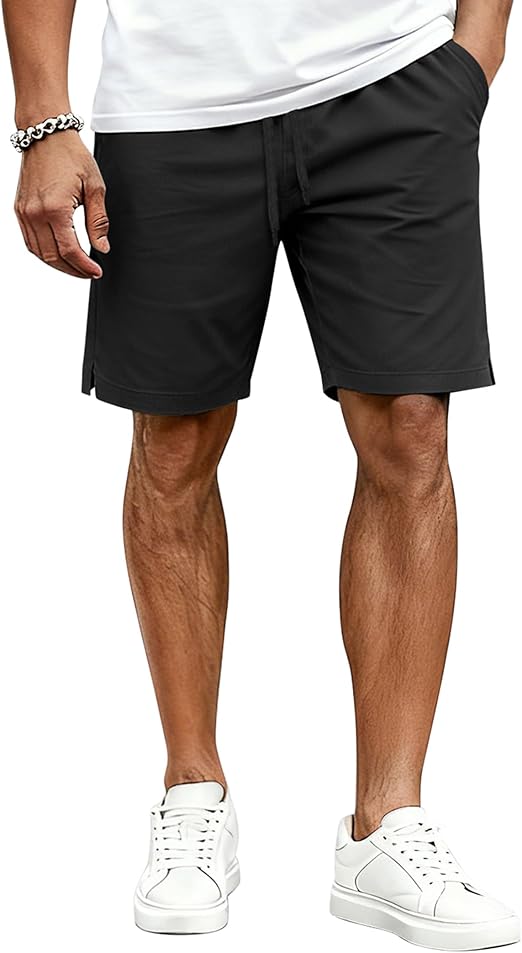 Mens Casual Shorts Cotton