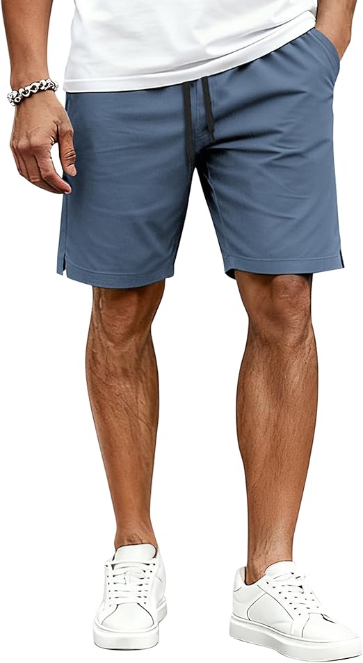 Mens Casual Shorts Cotton