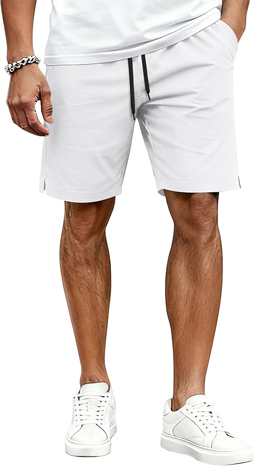 Mens Casual Shorts Cotton