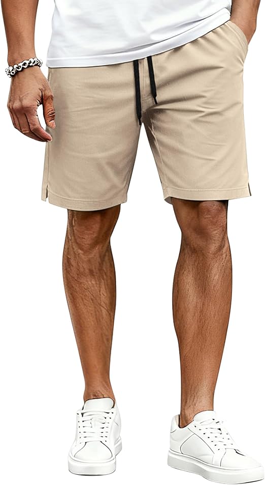 Mens Casual Shorts Cotton