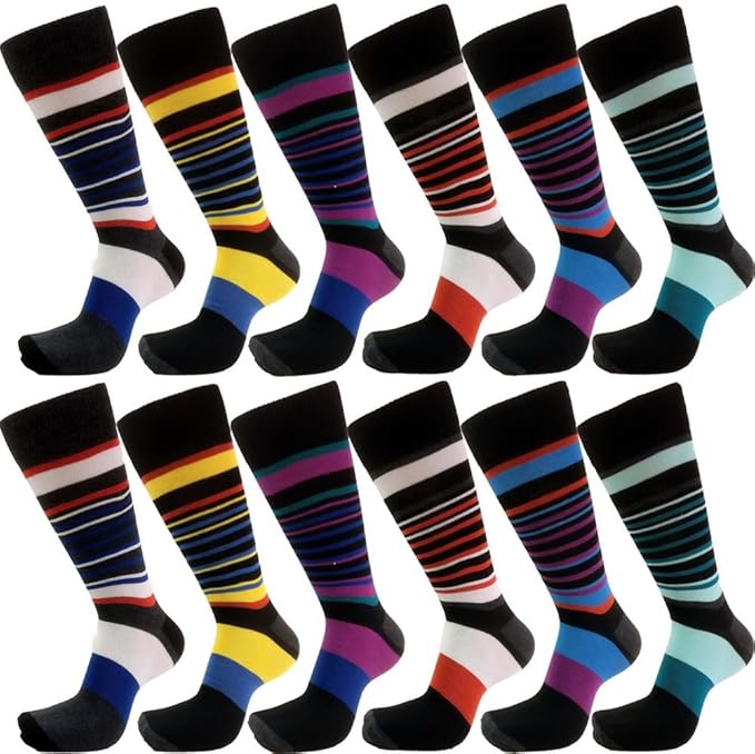 Men's Colorful Fashion Cotton Socks