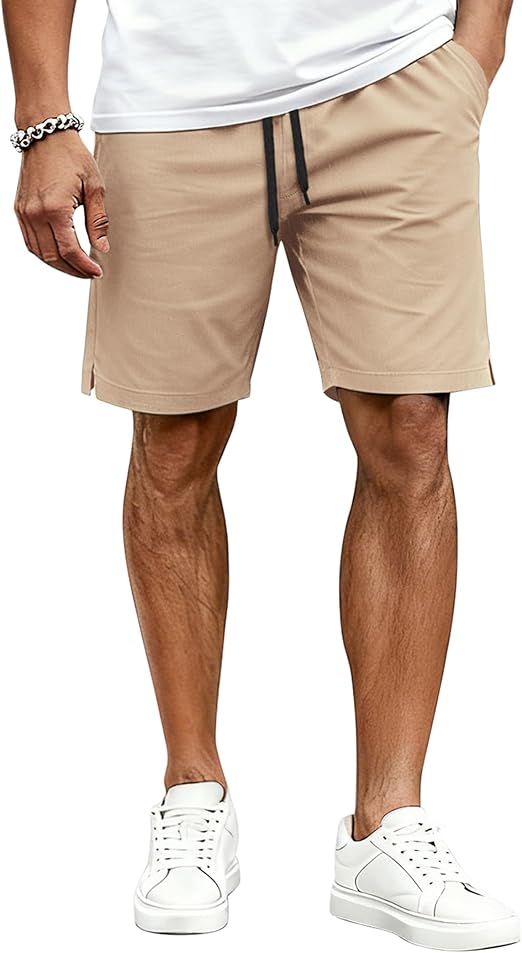 Mens Casual Shorts Cotton