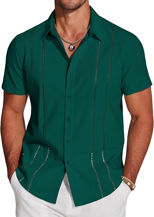 Men's Cuban Guayabera Shirt