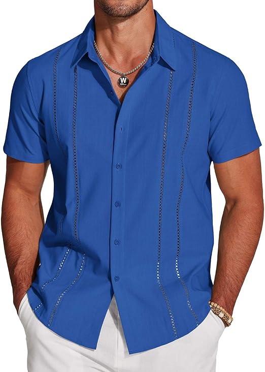 Men's Cuban Guayabera Shirt