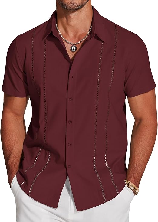 Men's Cuban Guayabera Shirt