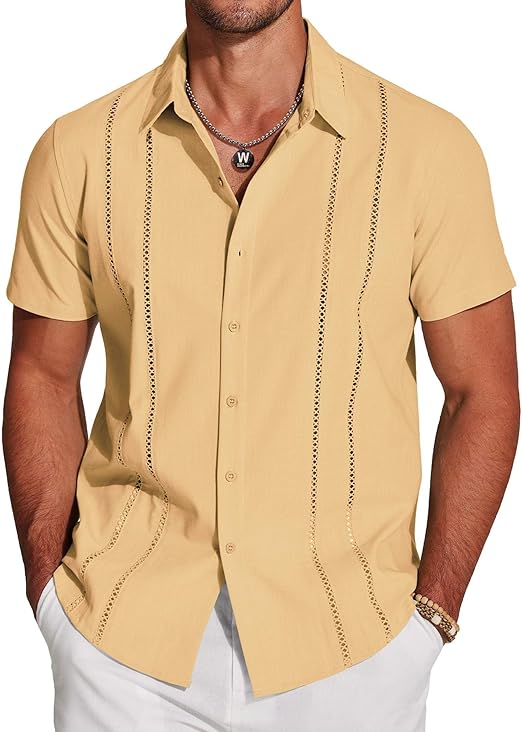 Men's Cuban Guayabera Shirt
