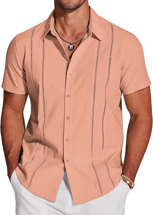 Men's Cuban Guayabera Shirt
