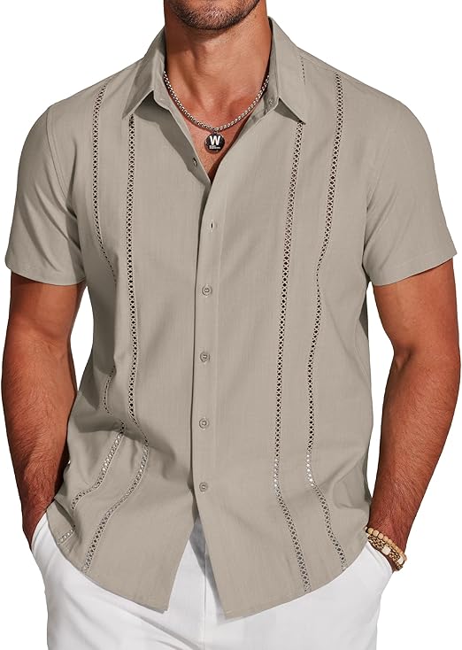 Men's Cuban Guayabera Shirt
