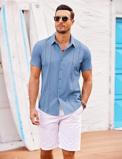 Men's Cuban Guayabera Shirt