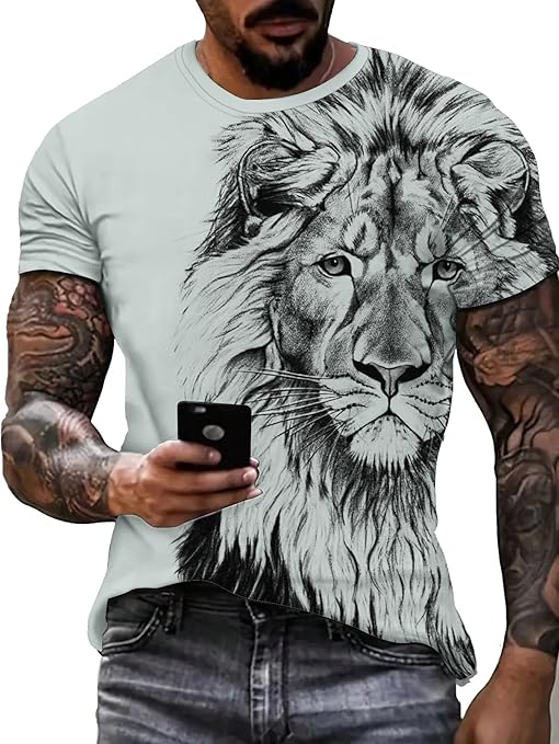 Men's Short-Sleeved Graphic T-Shirt