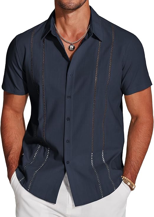 Men's Cuban Guayabera Shirt