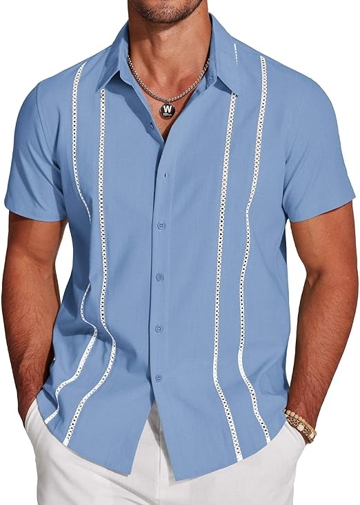 Men's Cuban Guayabera Shirt