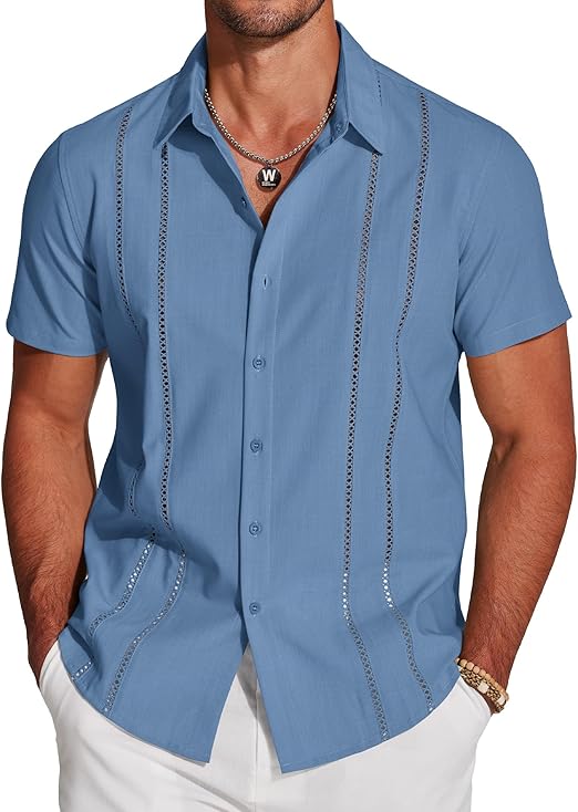 Men's Cuban Guayabera Shirt