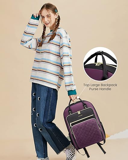 Laptop Backpack Purse for Women