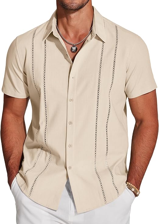 Men's Cuban Guayabera Shirt