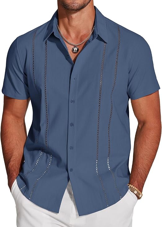 Men's Cuban Guayabera Shirt