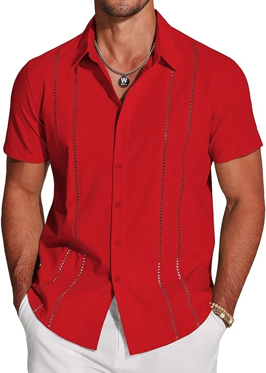Men's Cuban Guayabera Shirt