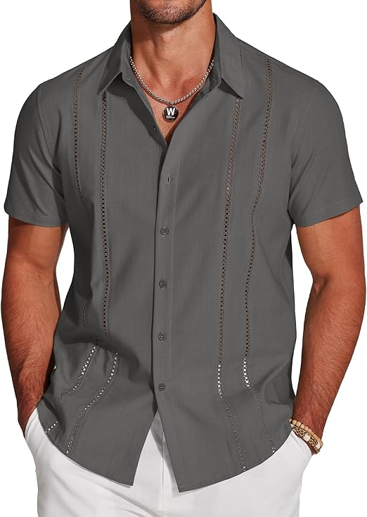 Men's Cuban Guayabera Shirt
