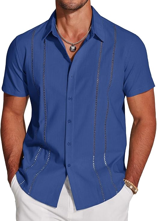 Men's Cuban Guayabera Shirt