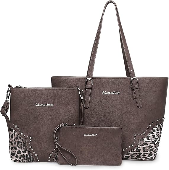 Montana West Purses for Women Tote Bag 3Pcs Set