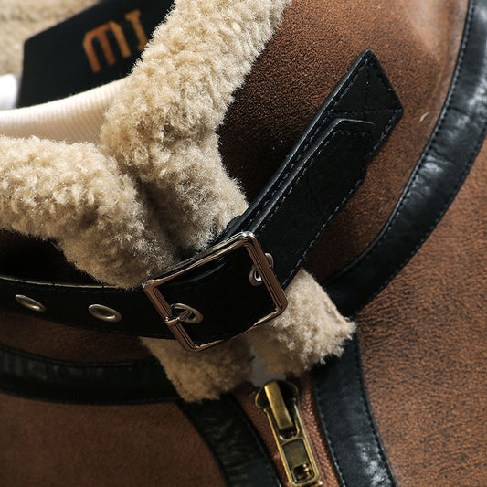 Extended Size Suede Jacket for Men/Women | Casual Fall Fashion Coat