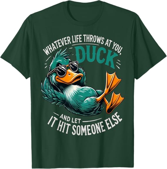 Funny Duck Graphic Tees Men Women