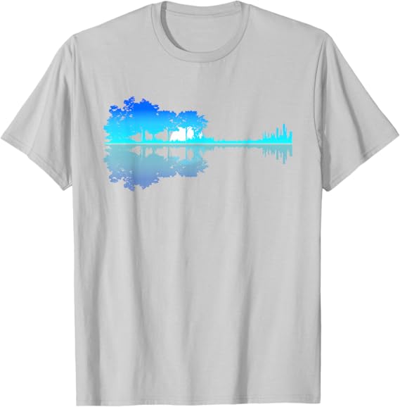 Guitar Lake Shadow Unisex T-Shirt