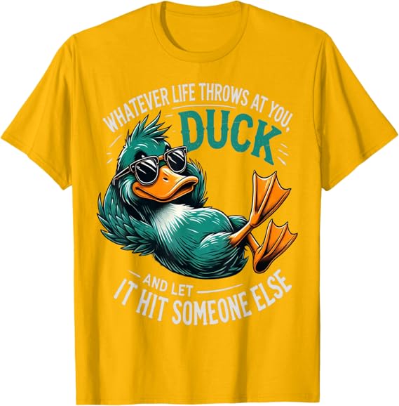 Funny Duck Graphic Tees Men Women