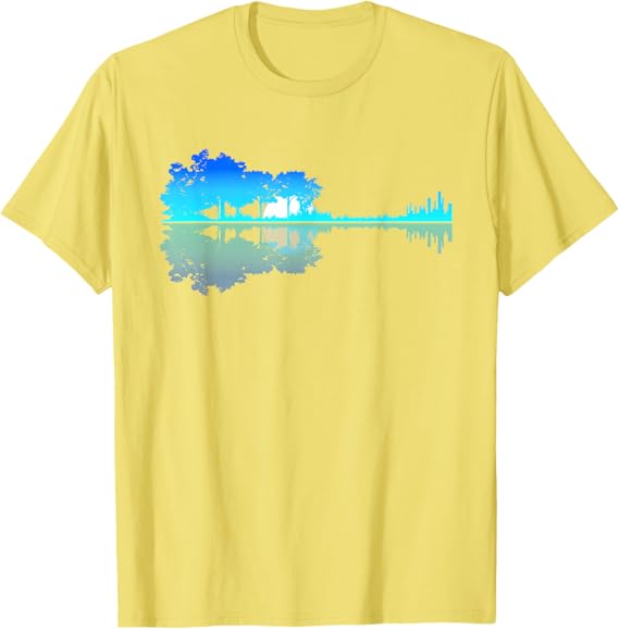 Guitar Lake Shadow Unisex T-Shirt