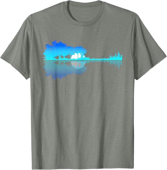 Guitar Lake Shadow Unisex T-Shirt
