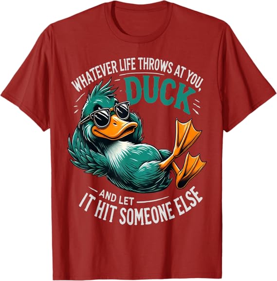 Funny Duck Graphic Tees Men Women