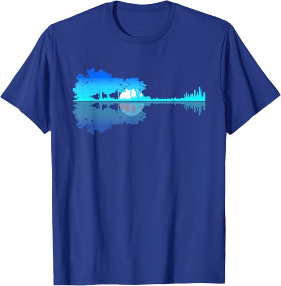 Guitar Lake Shadow Unisex T-Shirt