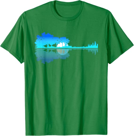 Guitar Lake Shadow Unisex T-Shirt