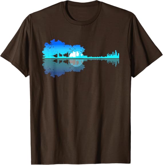 Guitar Lake Shadow Unisex T-Shirt