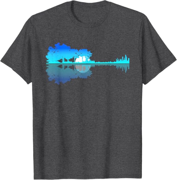 Guitar Lake Shadow Unisex T-Shirt