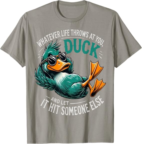 Funny Duck Graphic Tees Men Women