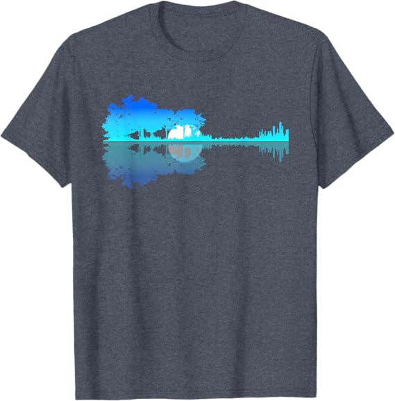 Guitar Lake Shadow Unisex T-Shirt