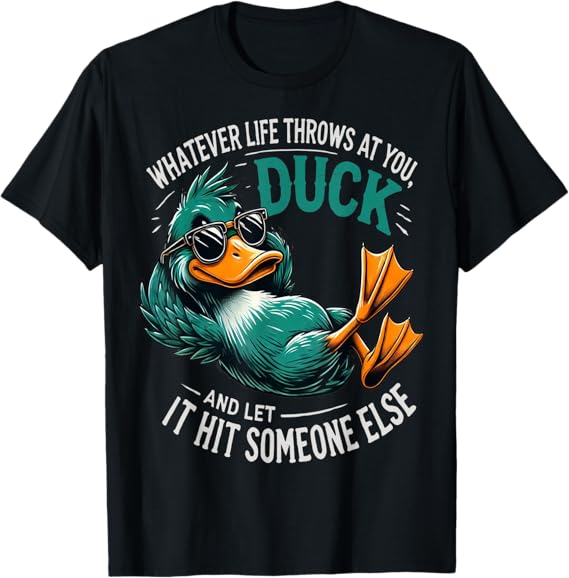 Funny Duck Graphic Tees Men Women