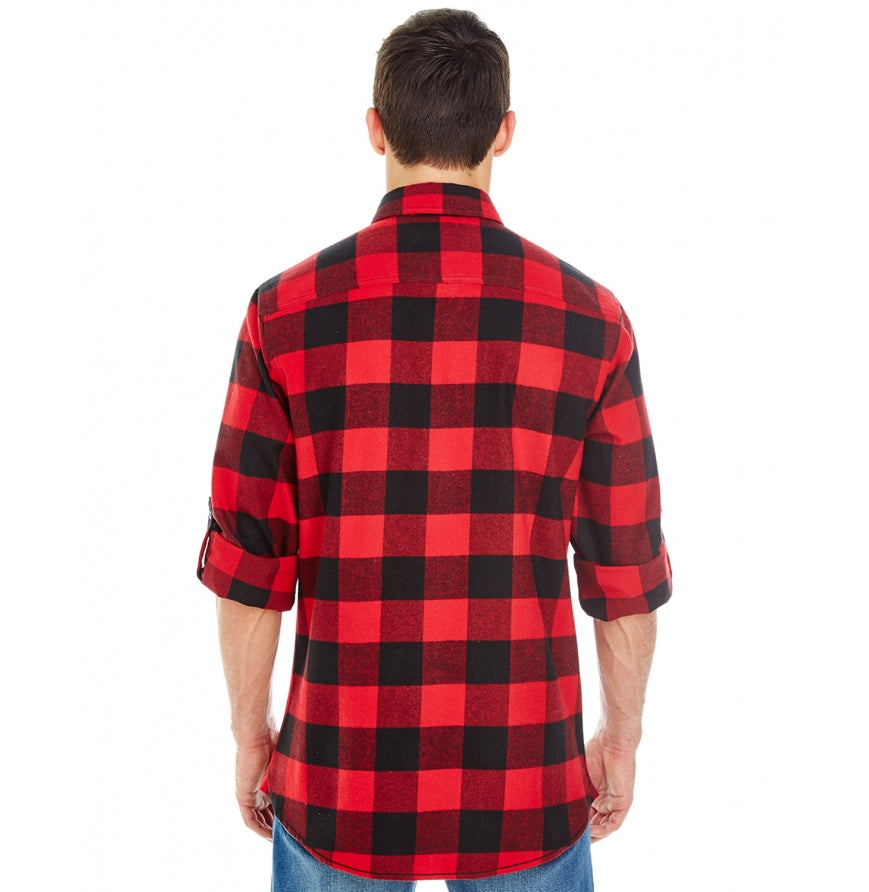 Men's Plaid Flannel Shirt